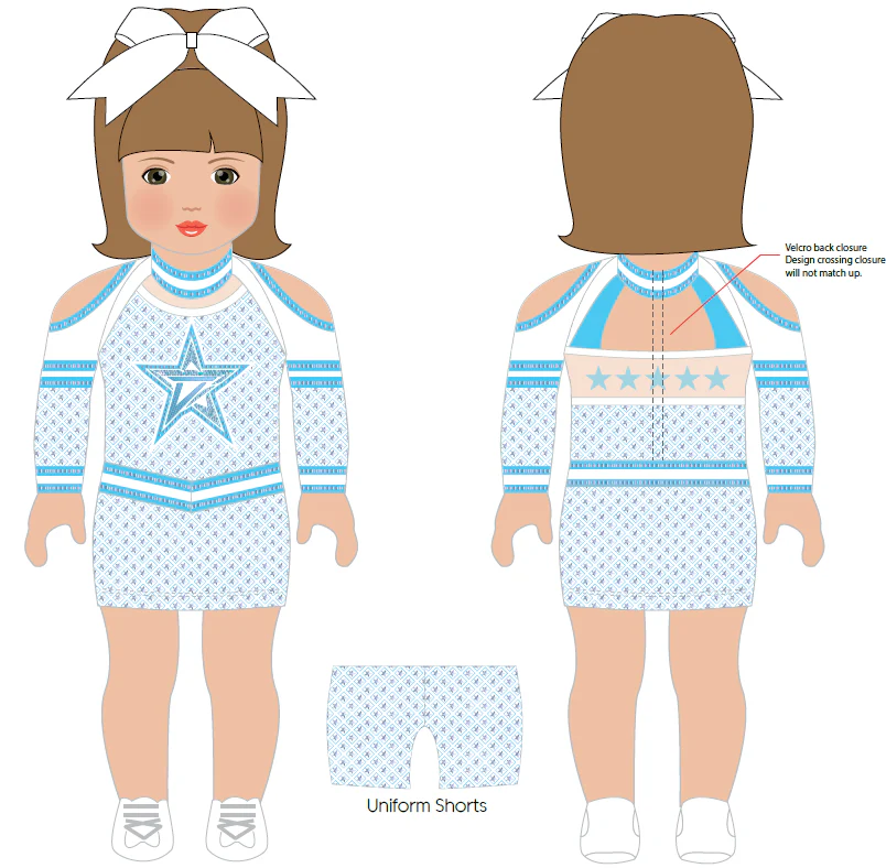 5 Star - Doll Competitive Uniform - Image 3