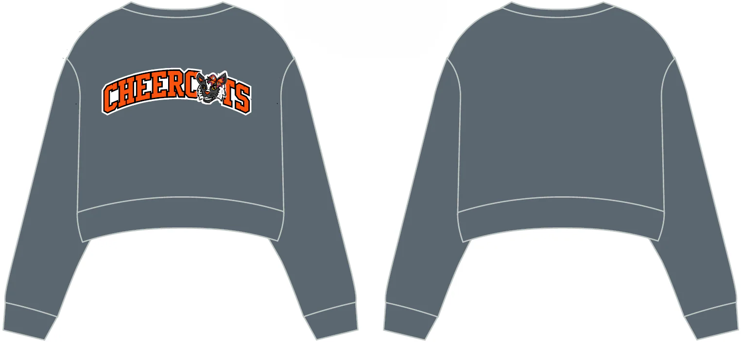 Aledo - Omega Oversized Crop Sweatshirt - Image 3