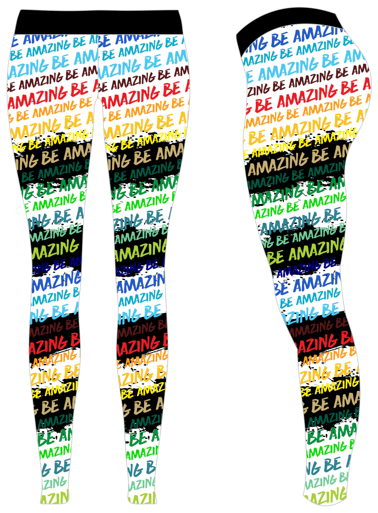 Be Amazing - Signature London Leggings