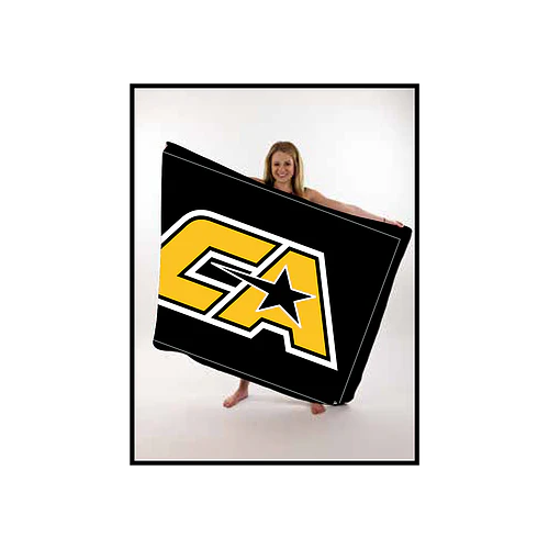 Champion All-Stars Large Throw Blanket in Black - Image 2