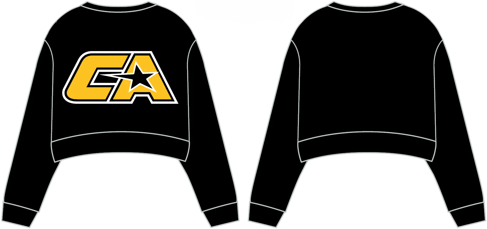 Champion - Omega Oversized Crop Sweatshirt - Image 3