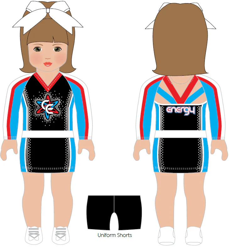 Cheer Energy - AG Doll Uniform - Image 3
