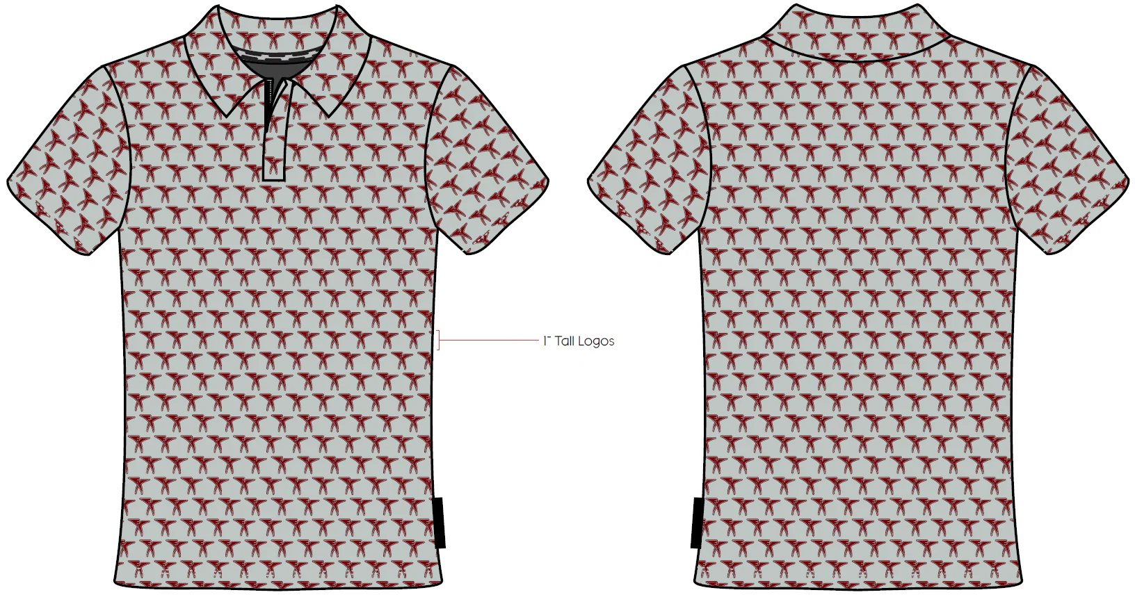 Cheer FX - Champion Zip Polo - Image 3