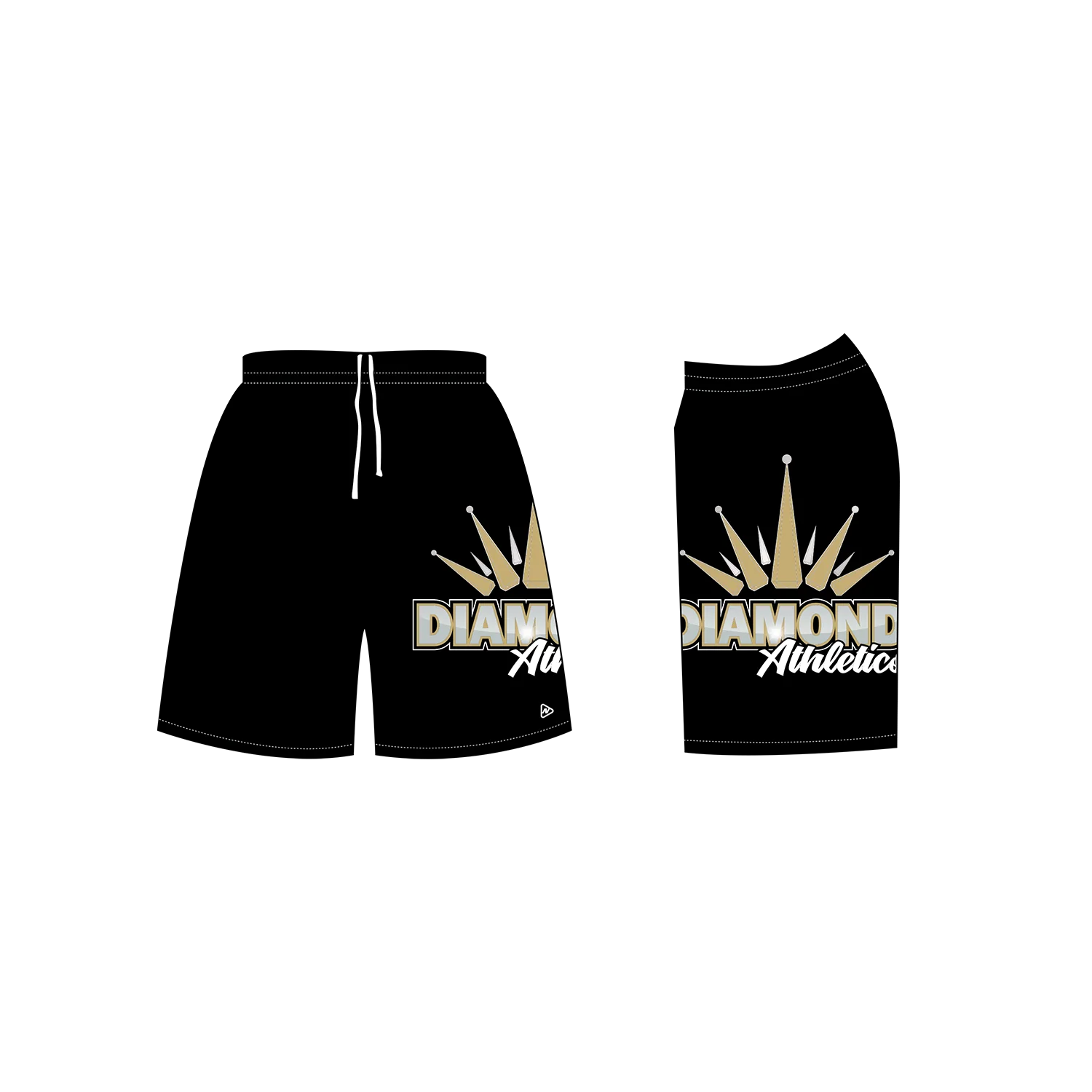 Diamond Athletics Men's Cheer Shorts