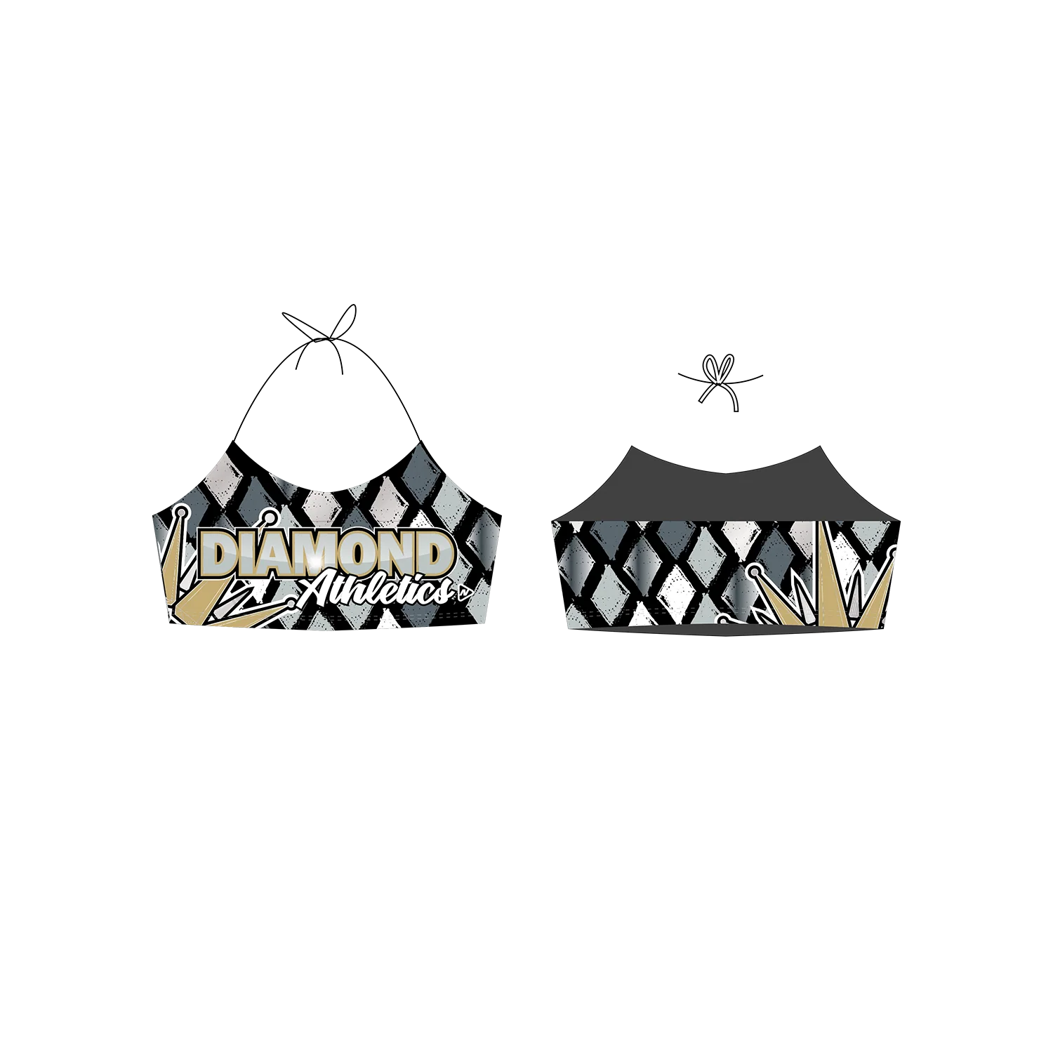 Diamond Athletics Swim Top
