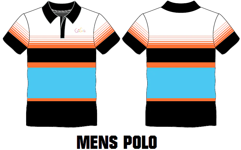 GiGis Playhouse - Men's Zip Polo - Image 5