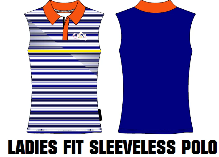 GiGis Playhouse - Sleeveless Polo - Image 3