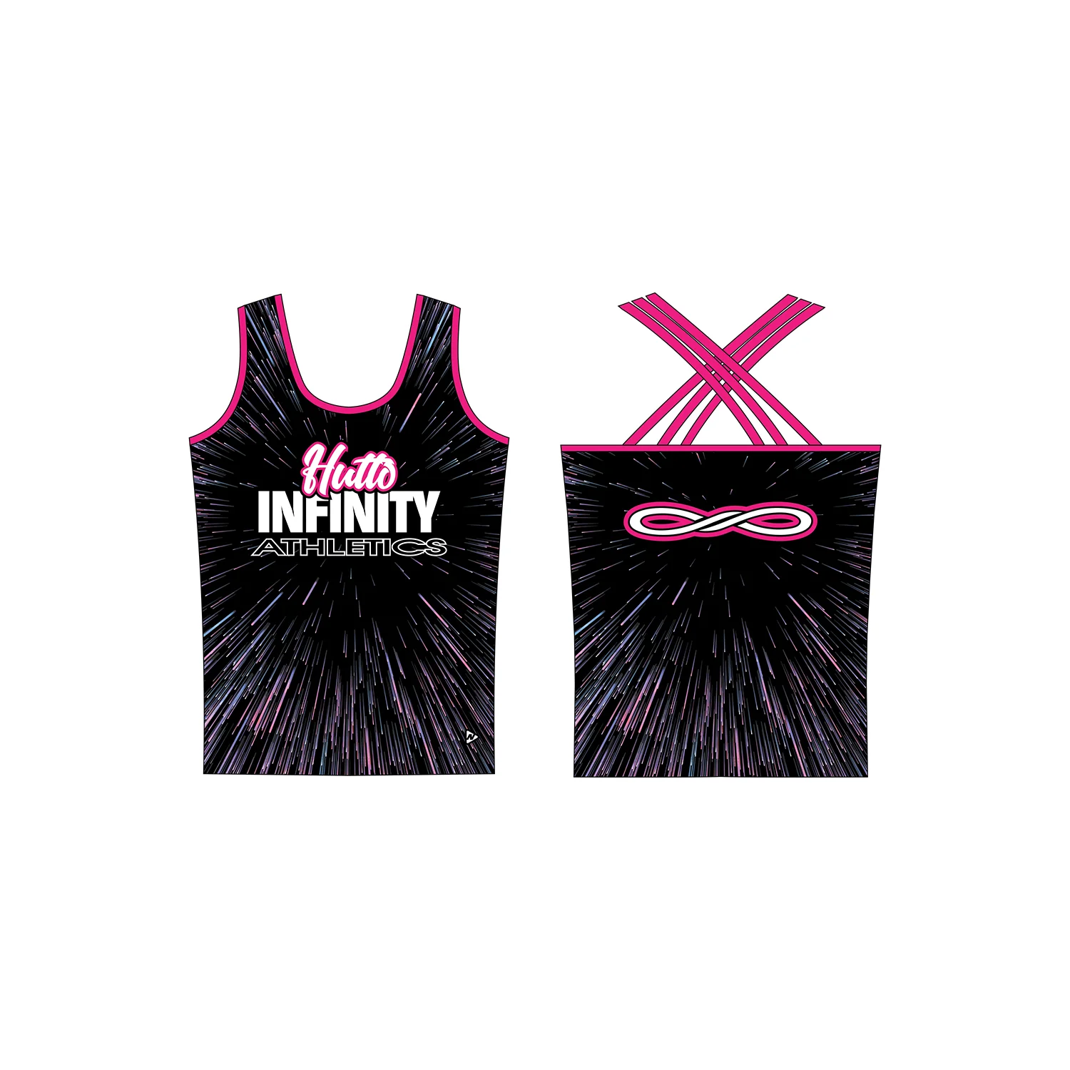 Hutto Infinity Athletics Jasmine Fitted Tank