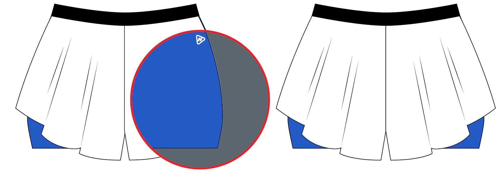 Kobalt - Iris "Butterfly" Shorts - Image 3