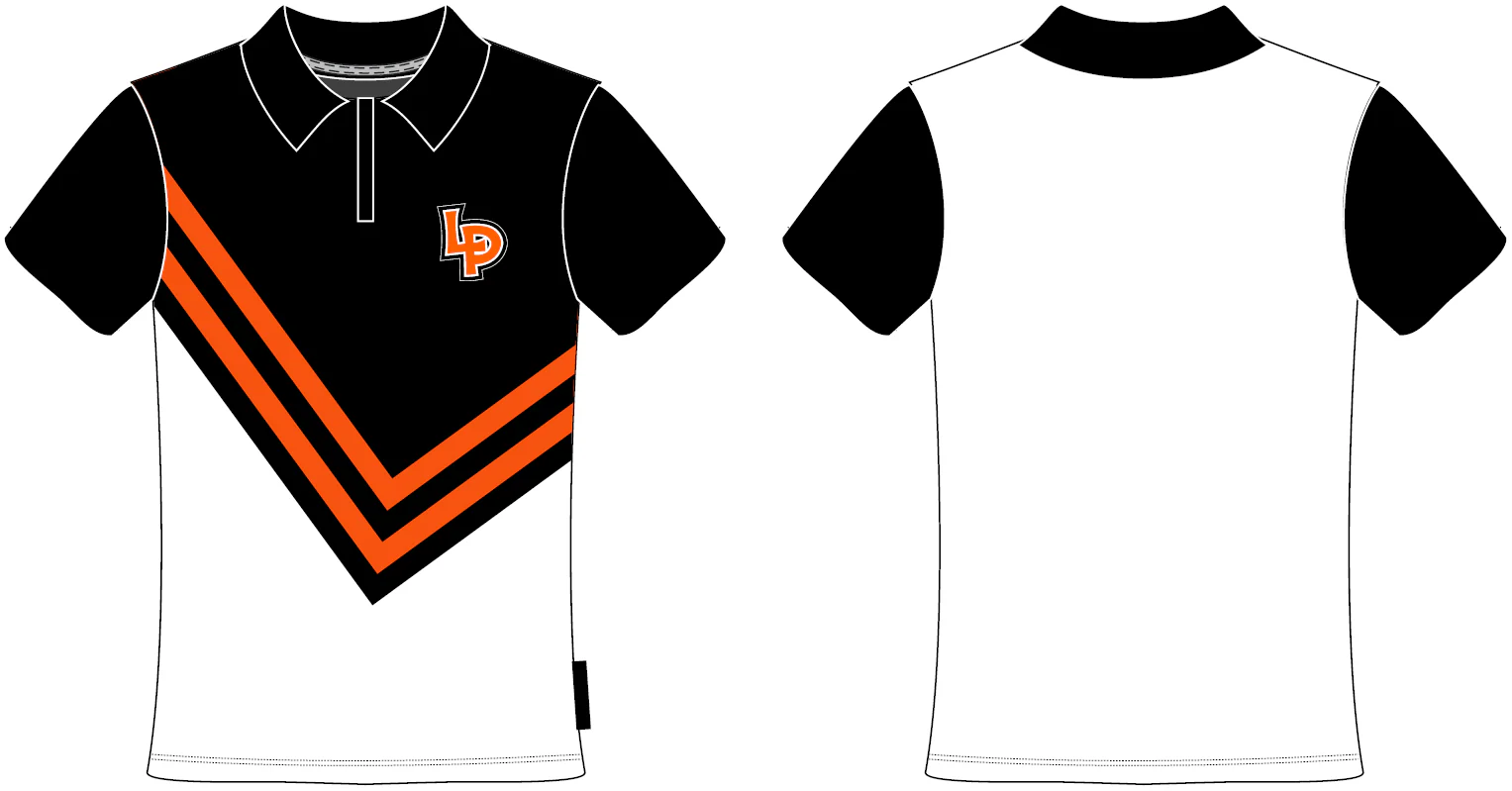 La Porte HS Parents - Champion Men's Zip Polo Shirt - Image 3