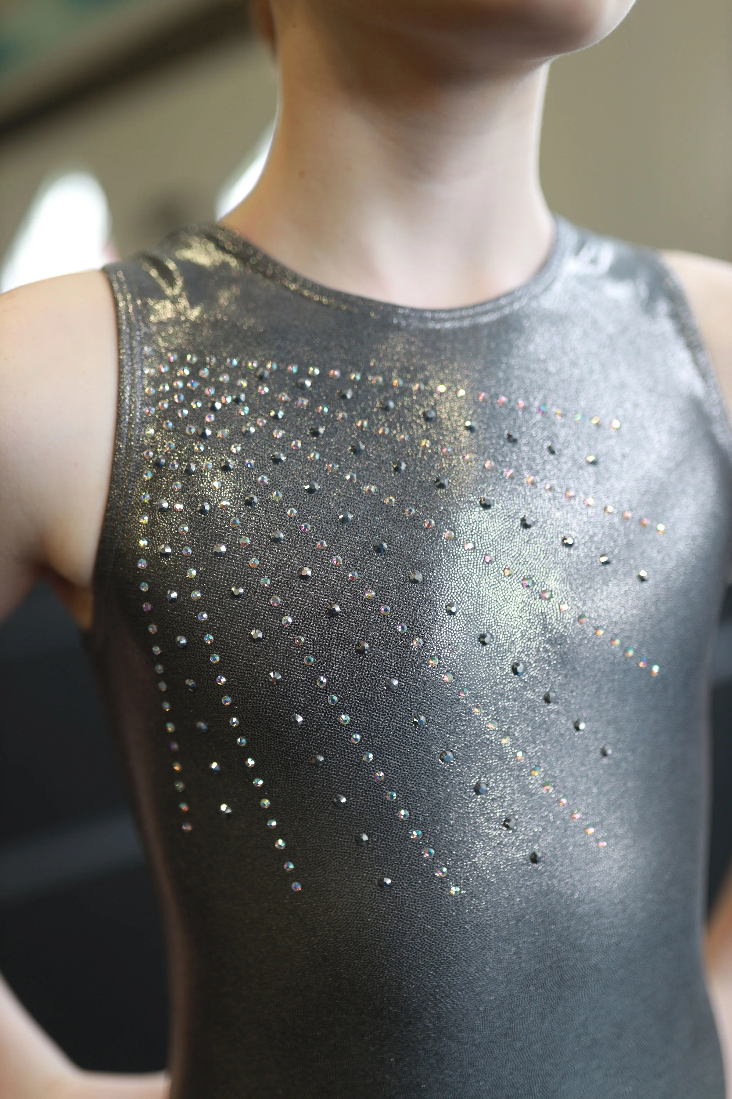 Practice Leotard | Mystic Gun Metal Gray - Image 2