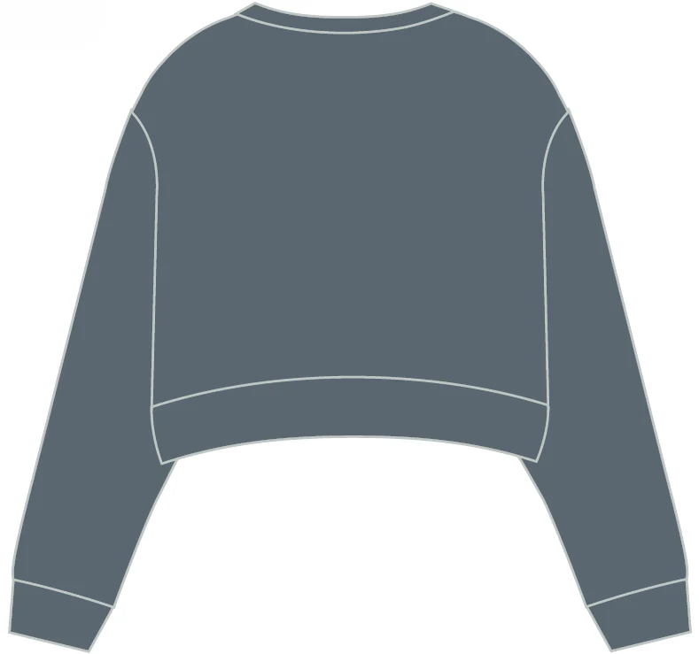 Powerhouse TNT - Omega Oversized Crop Sweatshirt - Image 2