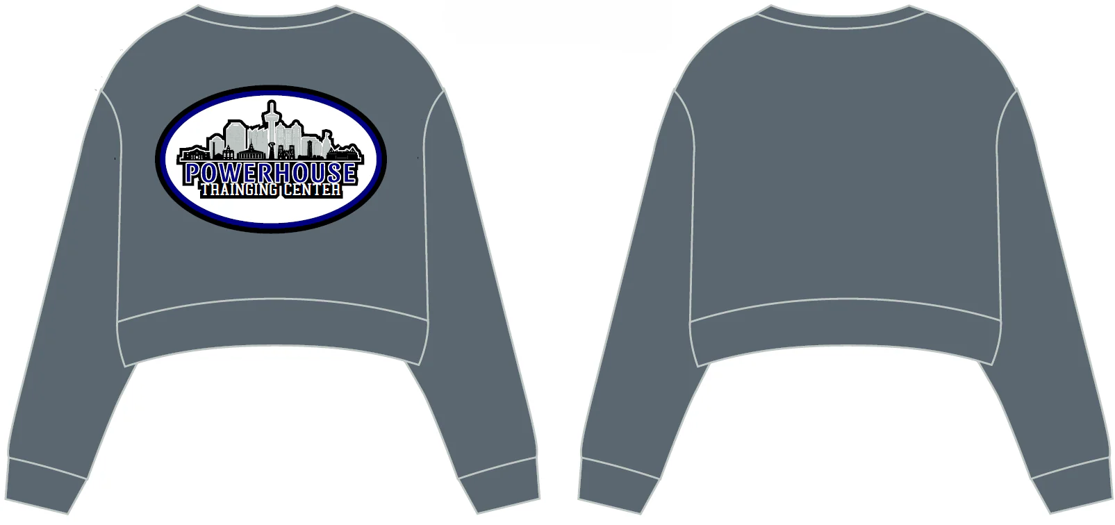 Powerhouse TNT - Omega Oversized Crop Sweatshirt - Image 3