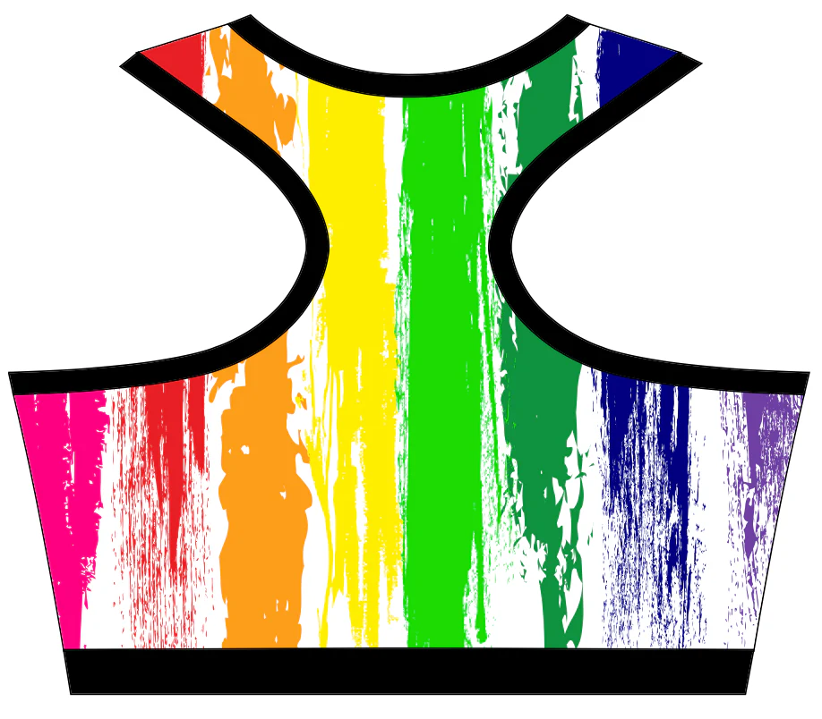 Pride - Rainbow Kourtney Sports Bra - Image 2