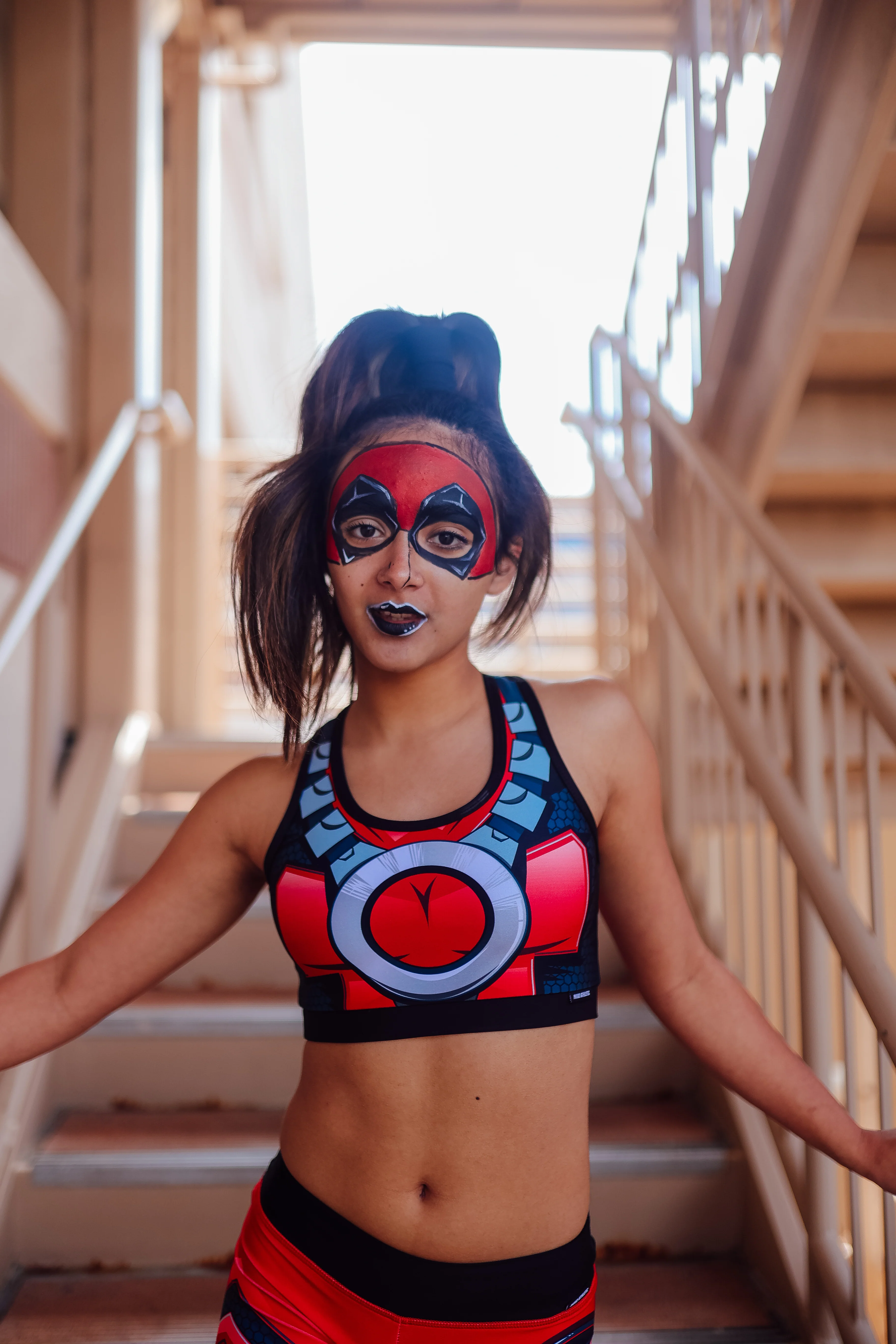 RED NINJA - Kourtney Sports Bra - Image 3