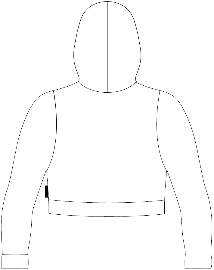 SDA - Voyager Crop Hoodie - Image 5