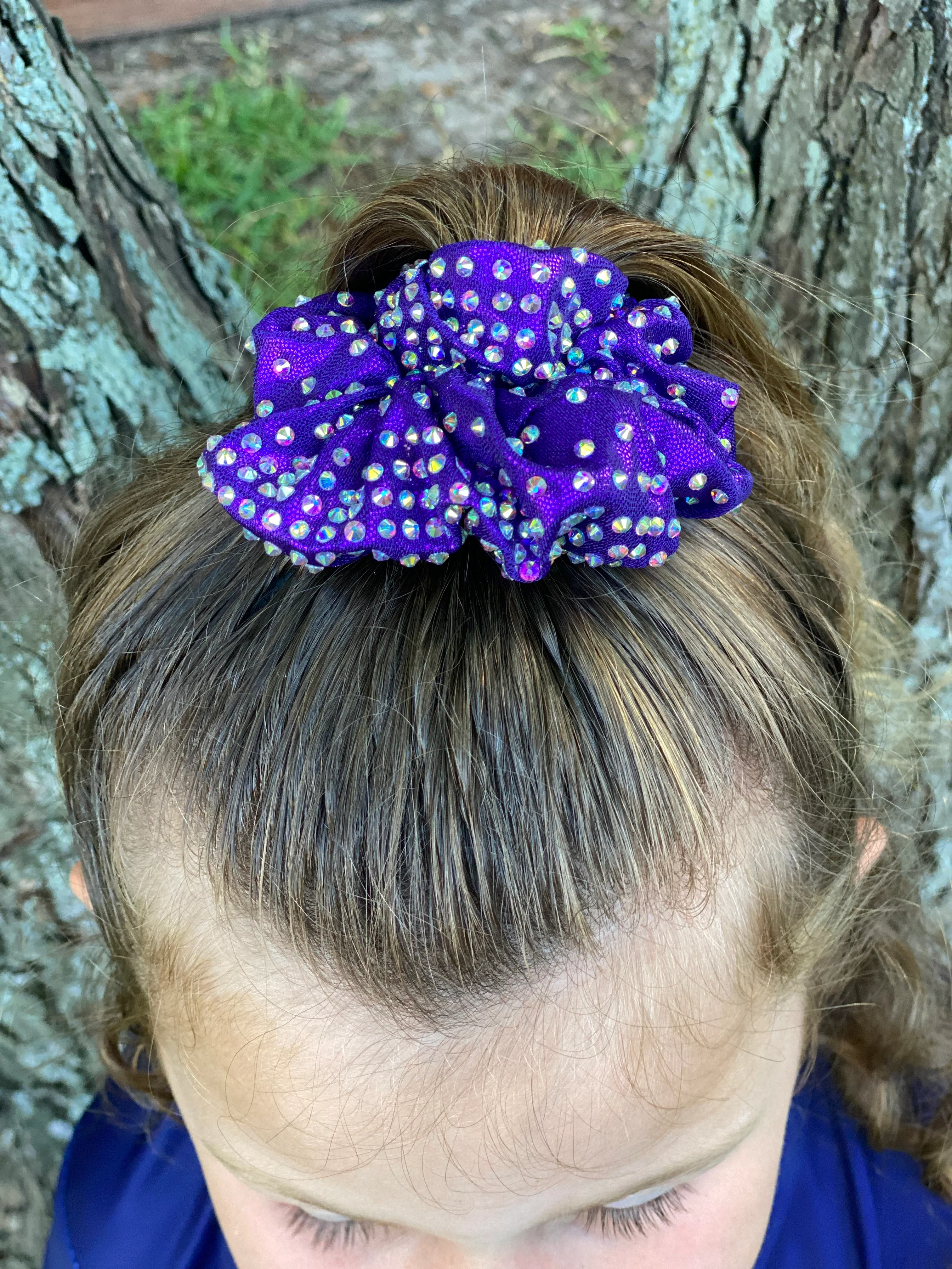 Shimmer Hair Scrunchie - Image 3