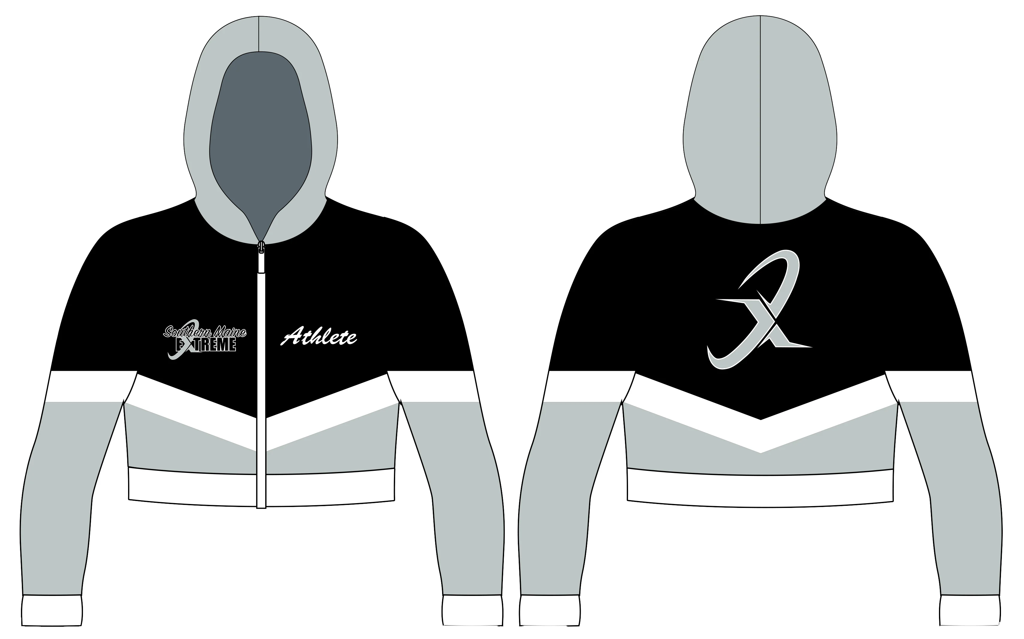 Southern Maine Extreme Elevate Crop Hoodie