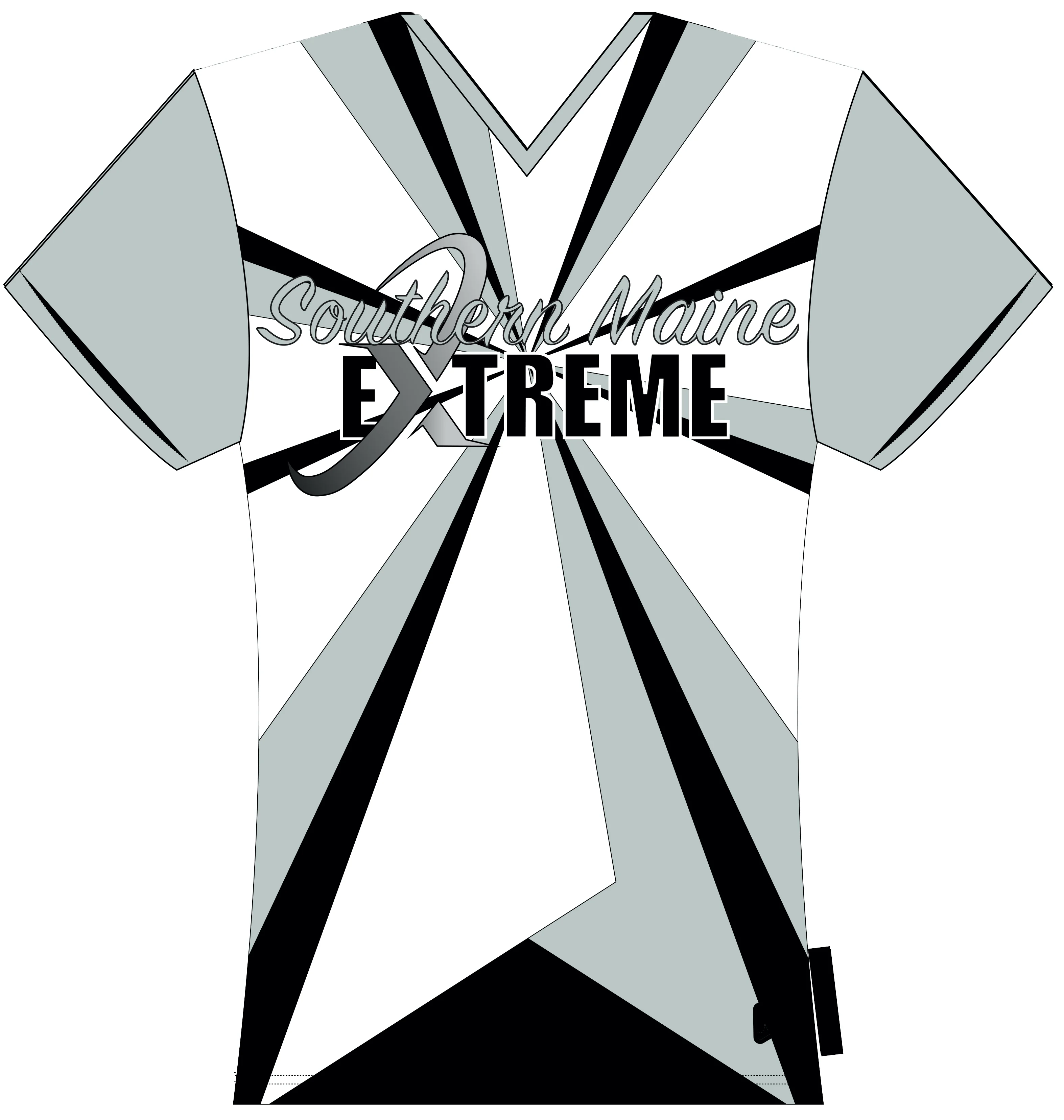 Southern Maine Extreme V-Neck Athletic Tee