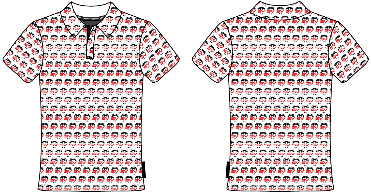 Stars Vipers - Champion Zip Polo - Image 3