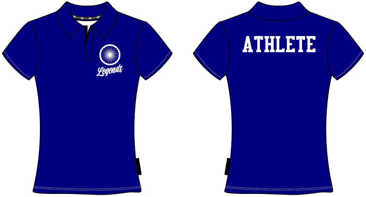 Texas Legends - Champion Zip Polo | NAVY - Image 6