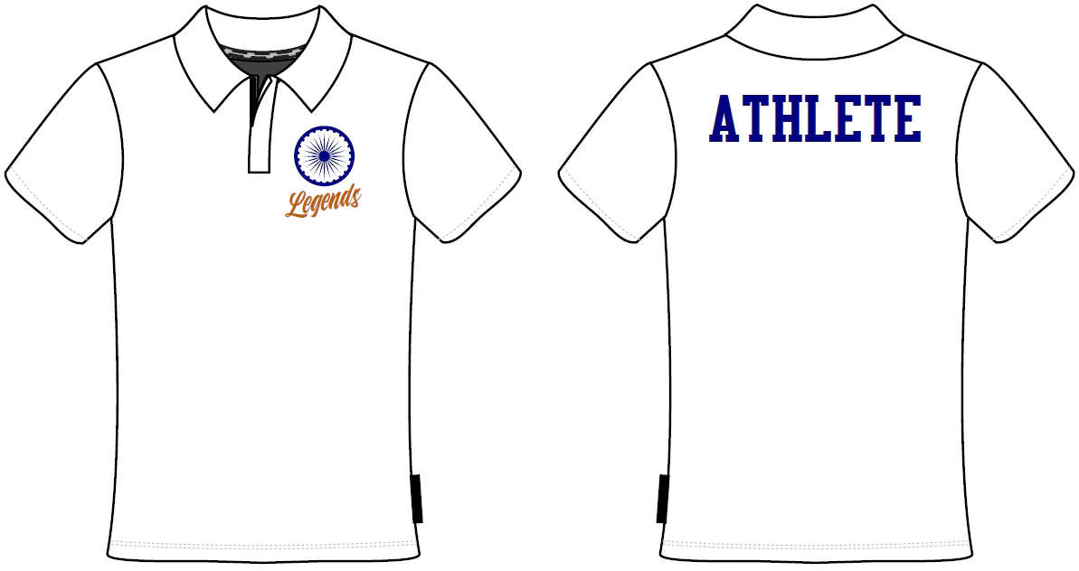 Texas Legends - Champion Zip Polo | WHITE - Image 3