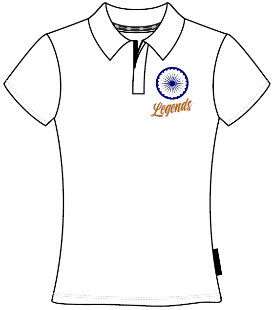 Texas Legends - Champion Zip Polo | WHITE - Image 4