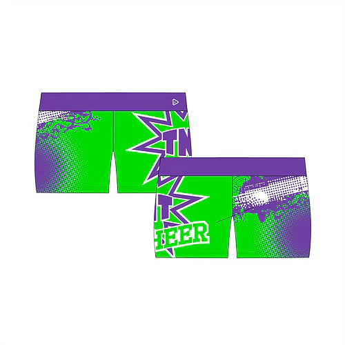 TNT Cheer Fierce Active Shorts