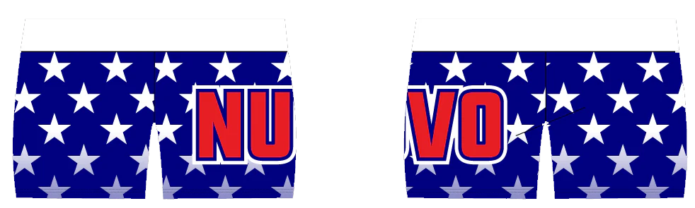 USA Stars Fierce Active Shorts
