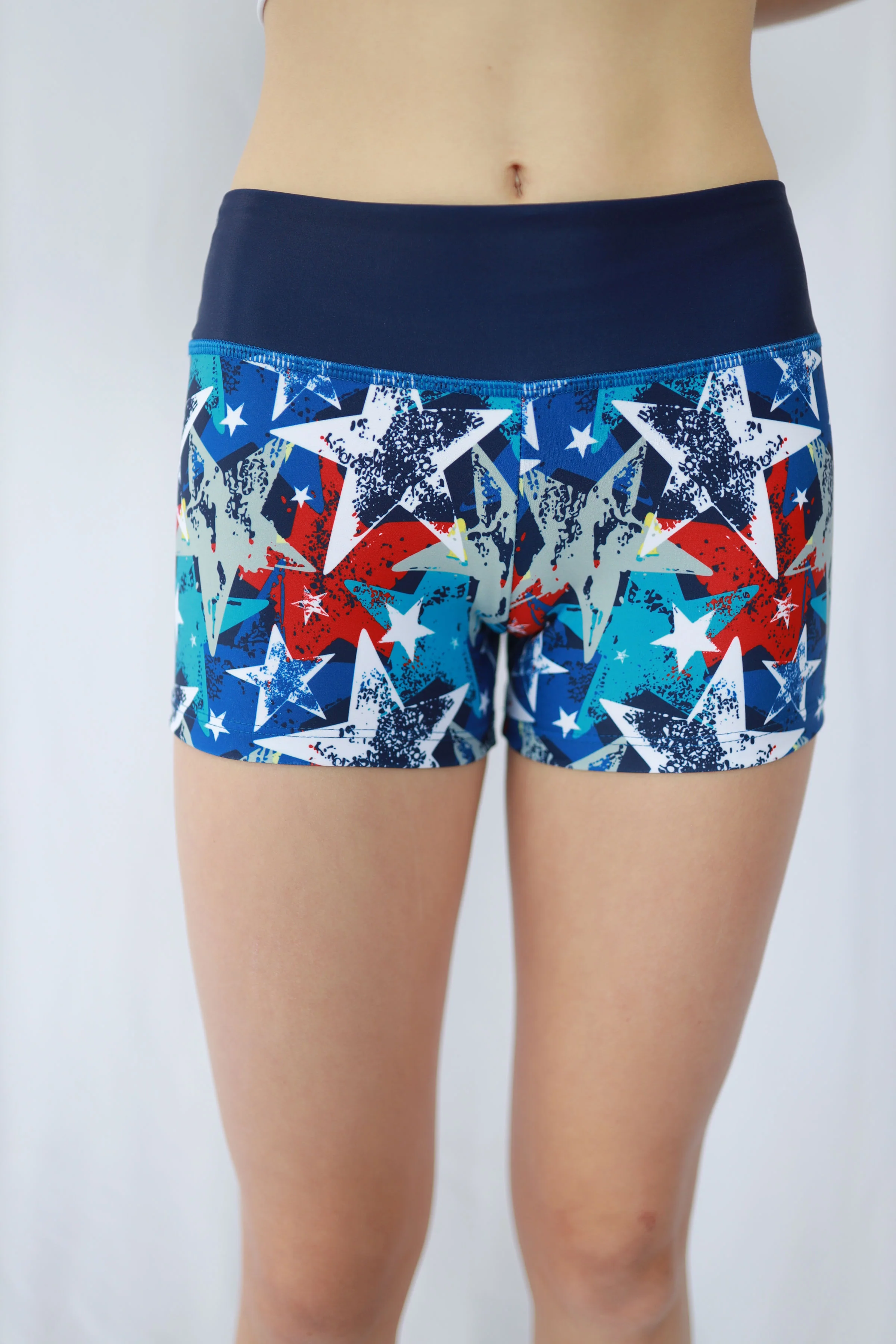 USA Stars Fierce Active Shorts - Image 2
