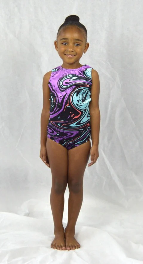 Practice Leotard | Velvet Psychedelic Craze